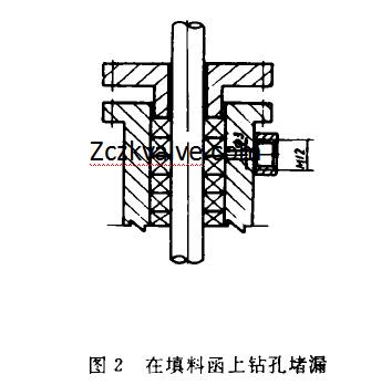 阀门填料函的带压堵漏